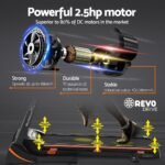 Everfit Treadmill Electric Home Gym Fitness Exercise Machine Hydraulic 420mm - Image 5