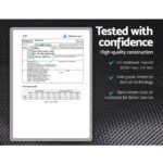 Everfit 12FT Trampoline for Kids w/ Ladder Enclosure Safety Net Pad Gift Round - Image 3