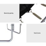 Everfit 6FT Trampoline for Kids w/ Ladder Trampoline Enclosure Safety Net Rebounder Orange - Image 6