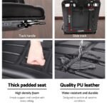 Giantz Tractor Seat Forklift Excavator Universal Backrest Truck PU Chair - Image 5