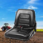 Giantz Tractor Seat Forklift Excavator Universal Backrest Truck PU Chair - Image 9
