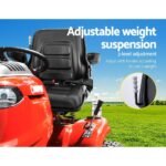 Giantz Tractor Seat Forklift Excavator Universal Suspension Armrest Truck Chair - Image 4