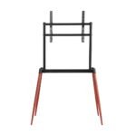 Artiss TV Stand 32-75 inch LED LCD Screen Wooden Floor Easel Height Adjustable - Image 4