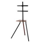 Artiss TV Stand Wooden Tray 24-55" Swivel Height Adjustable