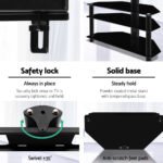 Artiss TV Stand Mount Bracket for 32"-60" LED LCD 3 Tiers Storage Floor Shelf - Image 8