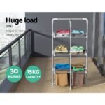 Devanti Electric Heated Towel Rail Rack 30 Bars Foldable Clothes Dry Warmer - Image 5