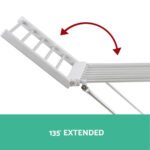 Devanti Electric Heated Towel Rail Rack 18 Bars Freestanding Clothes Dry Warmer - Image 5