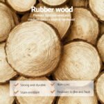 Artiss Armchair Tub Chair Beige Abby - Image 5