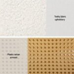 Artiss Armchair Rocking Chair Boucle Rattan White - Image 7