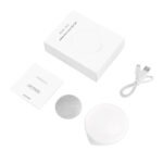 (Pack of 4）LED Motion Sensor Night Light Indoor, Cordless Battery Powered,Stick-on Warm White Light with Built-in Infrared Motion Detection, Sensor Light for Hallway,Bedroom - Image 6