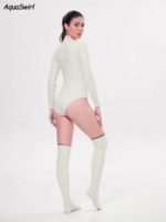 2MM jellyfish suit diving wet clothes jellyfish suit snorkeling swimsuit super elastic skin-friendly 2-piece jumpsuit+stockings - Image 3