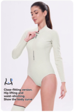 2MM jellyfish suit diving wet clothes jellyfish suit snorkeling swimsuit super elastic skin-friendly 2-piece jumpsuit+stockings - Image 2