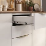 Base Kitchen Steel Cabinet/Cupboard with 3 Doors + 2 Drawers - Renova White Flat Pack DIY - Image 7