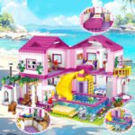City Villa Castle Building Blocks Set With Pool - Image 2
