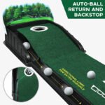 Golf Accelerator Indoor Putting Mat with Ball Return - Image 3