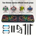 Push-Up Board Set with Resistance Bands - Image 7