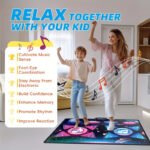 Double Dance Mat Music Light Exercise Toy
