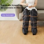 360 Air Pressure Leg Massager Boots with Remote Black - Image 2