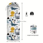 Dinosaur Camping Sleeping Bag Lightweight Warm Quilt - Image 5