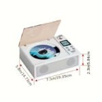 CD Player with Wireless Speaker & FM Radio - Image 4