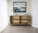 Florence 2 Door Buffet Sideboard Oak - Image 2