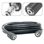 15M (50FT) High-Pressure Washer Hose - 5800 PSI Heavy-Duty Cleaning Hose with Longer Ring Nut - Image 3