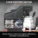 UNIMAC 24L 2.0HP Air Compressor, Direct Drive, 2 Couplers for Airtools Tyre Inflation, Portable, Electric - Image 2