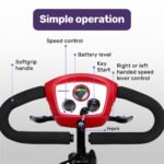 EQUIPMED Mobility Scooter Electric Motorised Power Portable 4 Wheel Folding - Image 5