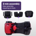 EQUIPMED Mobility Scooter Electric Motorised Power Portable 4 Wheel Folding - Image 6