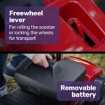 EQUIPMED Mobility Scooter Electric Motorised Power Portable 4 Wheel Folding - Image 14