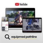 EQUIPMED Electric Mobility Scooter For Elderly Motorized Riding Older Adults Aid Portable E-Scooter - Image 4