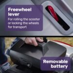 EQUIPMED Mobility Scooter Electric Motorized Ride On E-Scooter for Elderly Older Adult Handicap Aid - Image 13