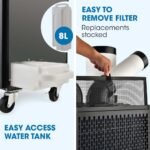 POLYCOOL 4.5kW Portable Industrial Spot Cooler, with Twin Cooling Ducts, 15A Plug - Image 8