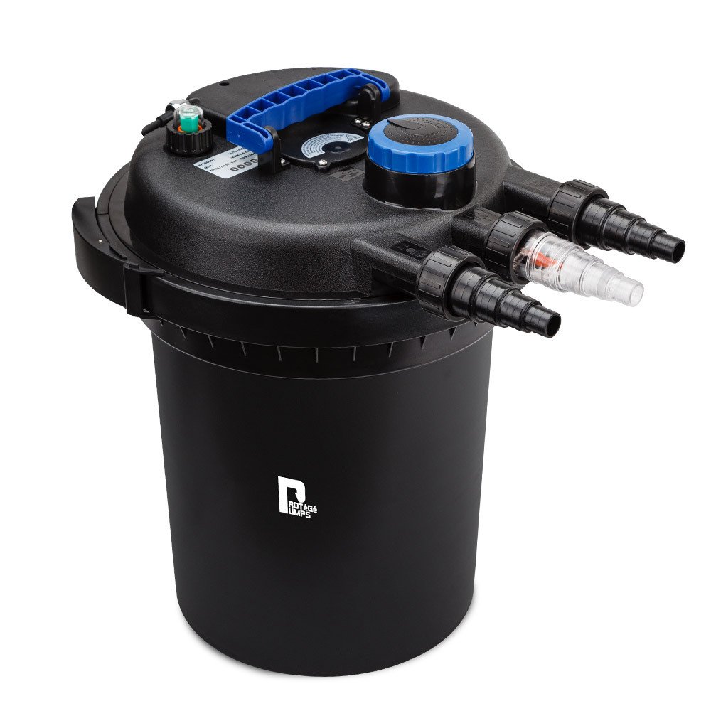 V219-AQUEFIPROA8M0-AQUEFIPROA8M0-00.jpg PROTEGE Aquarium External Canister Filter Aqua Fish Tank Pond Water UV Light 10000 L/H - Image 1