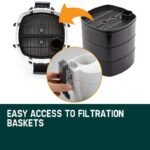 PROTEGE Aquarium External Canister Filter Aqua Fish Tank Pond Pump UV Light 1850 L/H - Image 3