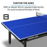 Proflex Table Tennis Table, with 4 Player Ping Pong Paddle and Pingpong Ball Pack - Image 3