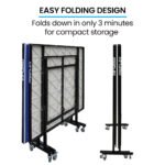 Proflex Premium Outdoor Table Tennis Table, with 4 Player Ping Pong Paddle and Pingpong Ball Pack - Image 6