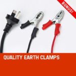 ROSSI 280 Amp Car Battery Charger, 12v/24v Jump Starter, for ATV Boat Truck Tractor, 15A Plug - Image 9