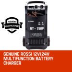 ROSSI 750 Amp Car Battery Charger, 12v/24v Jump Starter, for ATV Boat Truck Tractor, 15A Plug - Image 2