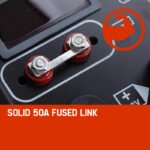 ROSSI 750 Amp Car Battery Charger, 12v/24v Jump Starter, for ATV Boat Truck Tractor, 15A Plug - Image 8