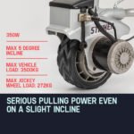 T-REX Motorised Jockey Wheel Electric Power Mover 12V 350W Caravan Trailer Boat - Image 2