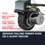 T-REX Motorised Jockey Wheel Electric Power Mover 12V 350W Caravan Trailer Boat - Image 2