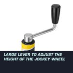 T-REX Motorised Jockey Wheel Electric Power Mover 12V 350W Caravan Trailer Boat - Image 5