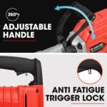 Baumr-AG 2300W Pro-Grade Electric Demolition Jackhammer, with 3 Bonus Chisels, Carry Case - Image 10