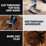 Baumr-AG 1500W Electric Post Hole Auger Digger - Image 3