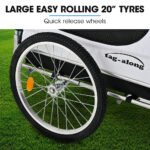 TAG-ALONG Pet & Cargo Bike Trailer, Bicycle Pet & Cargo Trailer, Cargo Carrier, Blue - Image 5