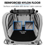 TAG-ALONG Pet & Cargo Jogger Bike Trailer, Pull Behind Bicycle Trailer Carrier Stroller, Grey - Image 4