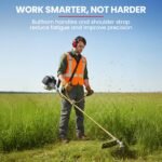 Baumr-AG 65CC Brushcutter Whipper Snipper Trimmer Brush Cutter Multi Pole Tool - Image 7