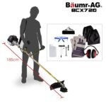 Baumr-AG 65CC Brushcutter Whipper Snipper Trimmer Brush Cutter Multi Pole Tool - Image 11