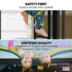 Kingston Slumber 2in1 Single Metal Bunk Bed Frame, with Modular Design, Dark Matte Grey - Image 6